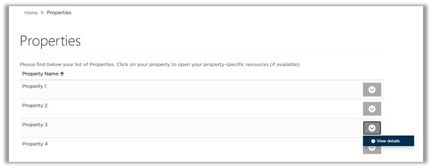 Image: Viewing property details