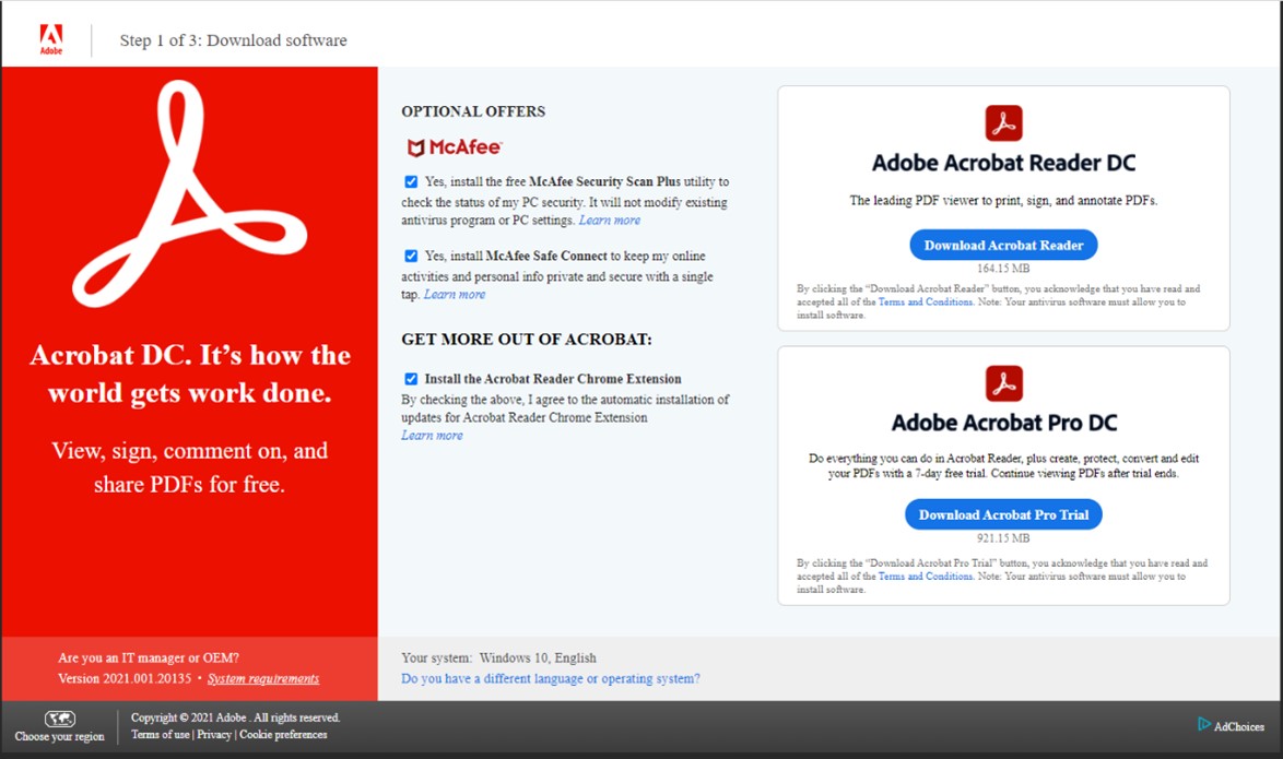 Image: Adobe Acrobat Reader DC