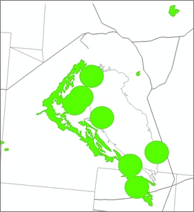 Protected plant trigger map graphic